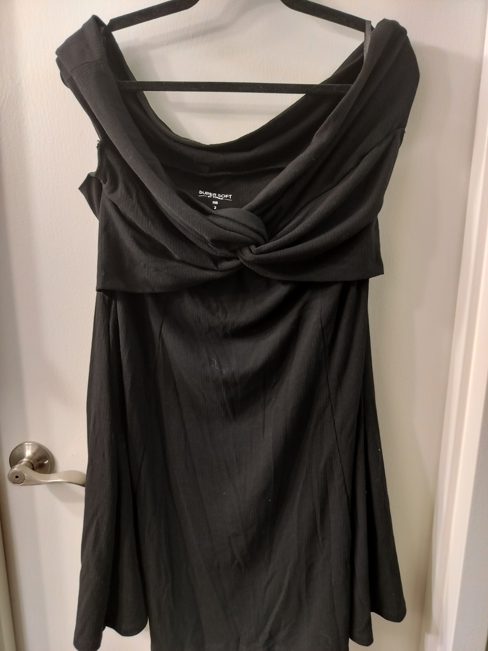 Torrid Black Twist-Front Women’s Dress